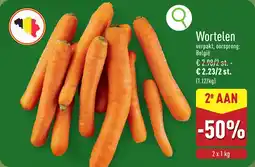 ALDI Wortelen aanbieding