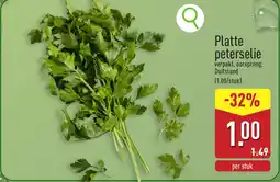 ALDI Platte peterselie aanbieding