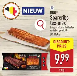 ALDI BBQ Spareribs tex-mex aanbieding