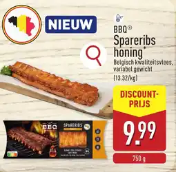 ALDI BBQ Spareribs honing aanbieding