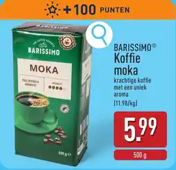 ALDI Barissimo Koffie moka aanbieding