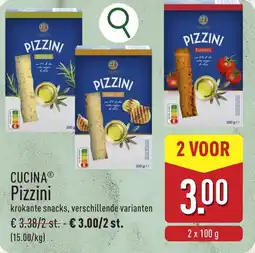 ALDI Cucina Pizzini aanbieding