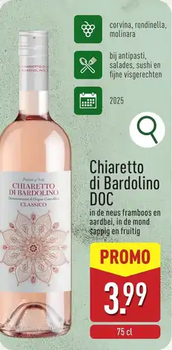 ALDI Chiaretto di Bardolino DOC aanbieding