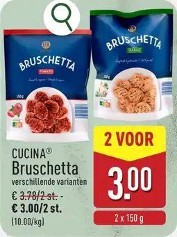 ALDI Cocina Bruschetta aanbieding