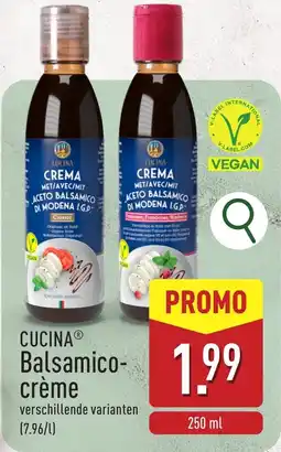 ALDI Cucina Balsamico Crème aanbieding