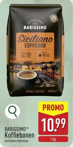 ALDI Barissimo Koffiebonen aanbieding