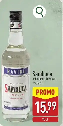 ALDI Sambuca aanbieding