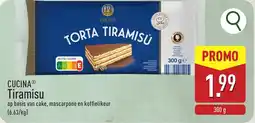 ALDI Cucina Tiramisu aanbieding