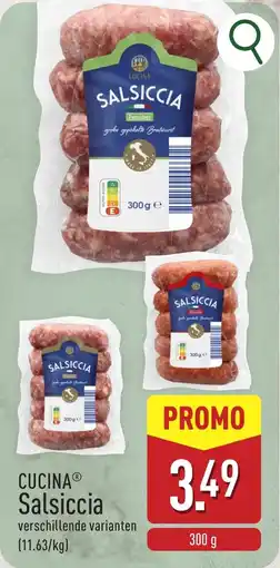 ALDI Cucina Salsiccia aanbieding