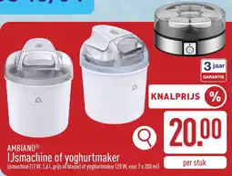 ALDI Ambiano IJsmachine of yoghurtmaker aanbieding