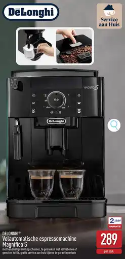 ALDI Delonghi Volautomatische espressomachine Magnifica S aanbieding