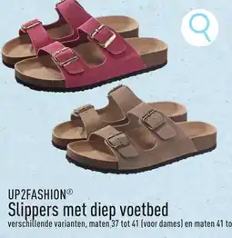 ALDI Up2fashion Slippers met diep voetbed aanbieding