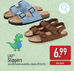 ALDI L&D Slippers aanbieding