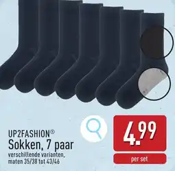 ALDI Up2fashion Sokken aanbieding