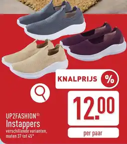 ALDI Up2fashion Instappers aanbieding