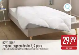 ALDI Novitesse Hypoallergeen dekbed aanbieding