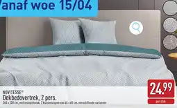 ALDI Novitesse Dekbedovertrek aanbieding