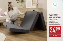 ALDI Novitesse Vouwmatras aanbieding