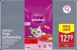 ALDI Whiskas Droge kattenvoeding aanbieding