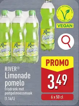 ALDI River Limonade pomelo aanbieding