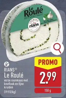 ALDI Rians Le Roulé aanbieding
