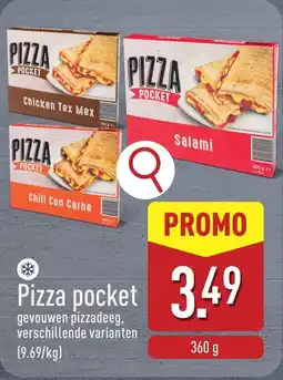 ALDI Pizza pocket aanbieding