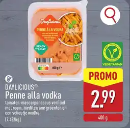 ALDI Daylicious Penne alla vodka aanbieding
