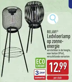 ALDI BELAVI Ledvloerlamp op zonne-energie aanbieding