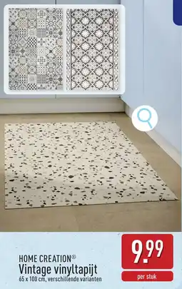 ALDI Home Creation Vintage vinyltapijt aanbieding