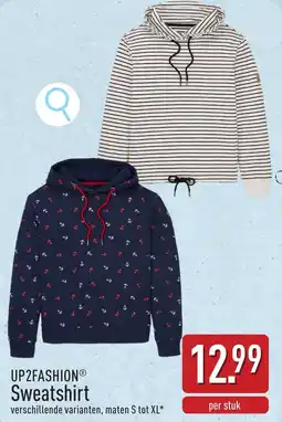ALDI UP2FASHION Sweatshirt aanbieding