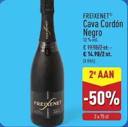 ALDI Freixenet Cava Cordón Negro aanbieding