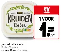 Jumbo Jumbo kruidenboter aanbieding