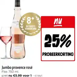 Jumbo Jumbo provence rosé aanbieding