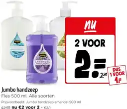 Jumbo Jumbo handzeep aanbieding