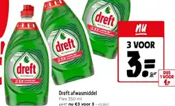 Jumbo Dreft afwasmiddel aanbieding