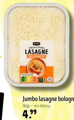Jumbo Jumbo lasagne bolognaise aanbieding
