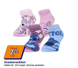 Action Sneakersokken aanbieding