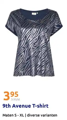 Action 9th Avenue T-shirt aanbieding