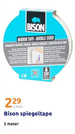 Action Bison spiegeltape aanbieding