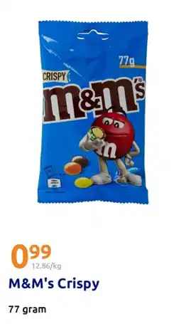 Action M&M's Crispy aanbieding