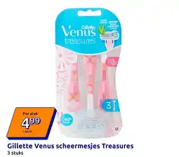 Action Gillette Venus scheermesjes Treasures aanbieding