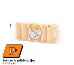 Action Patisserie spijsbroodjes aanbieding