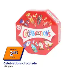 Action Celebrations chocolade aanbieding