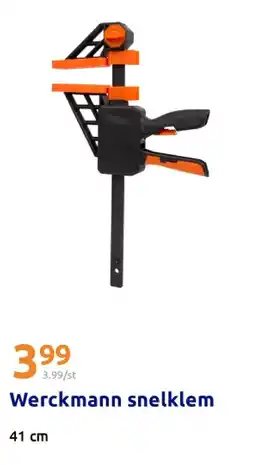 Action Werckmann snelklem aanbieding