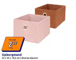 Action Opbergmand aanbieding