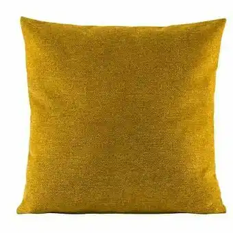 Leen Bakker Sierkussen Clint - okerkleur - 45x45 cm - Leen Bakker aanbieding