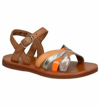 Torfs Pom d&aposApi Plaguette Reverse Cognac Sandalen aanbieding