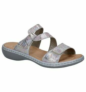 Torfs Rieker Zilveren Slippers aanbieding