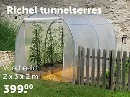 AVEVE Richel tunnelserres 2 x 3 x 2 m aanbieding