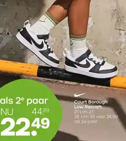 vanHaren Nike Court Borough Low Recraft aanbieding